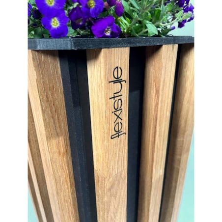 Donica drewniana Lamele 23x60 cm