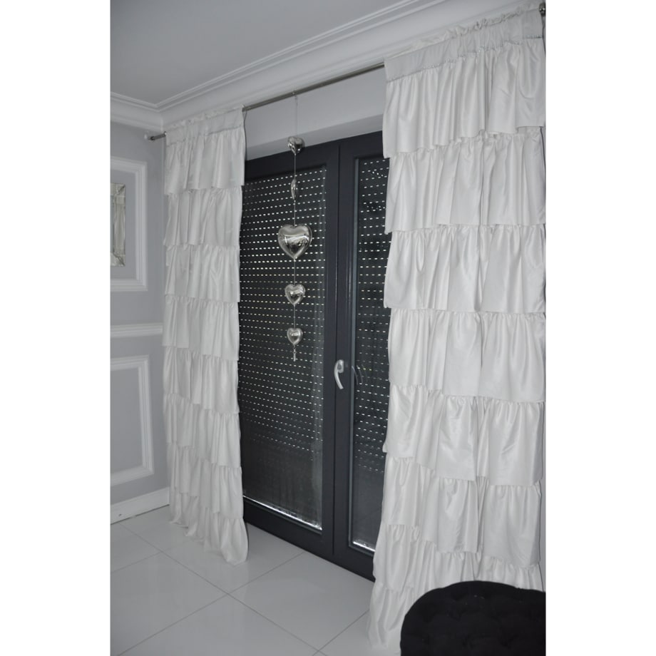 zasłona "romantica" 90x250 cm biały