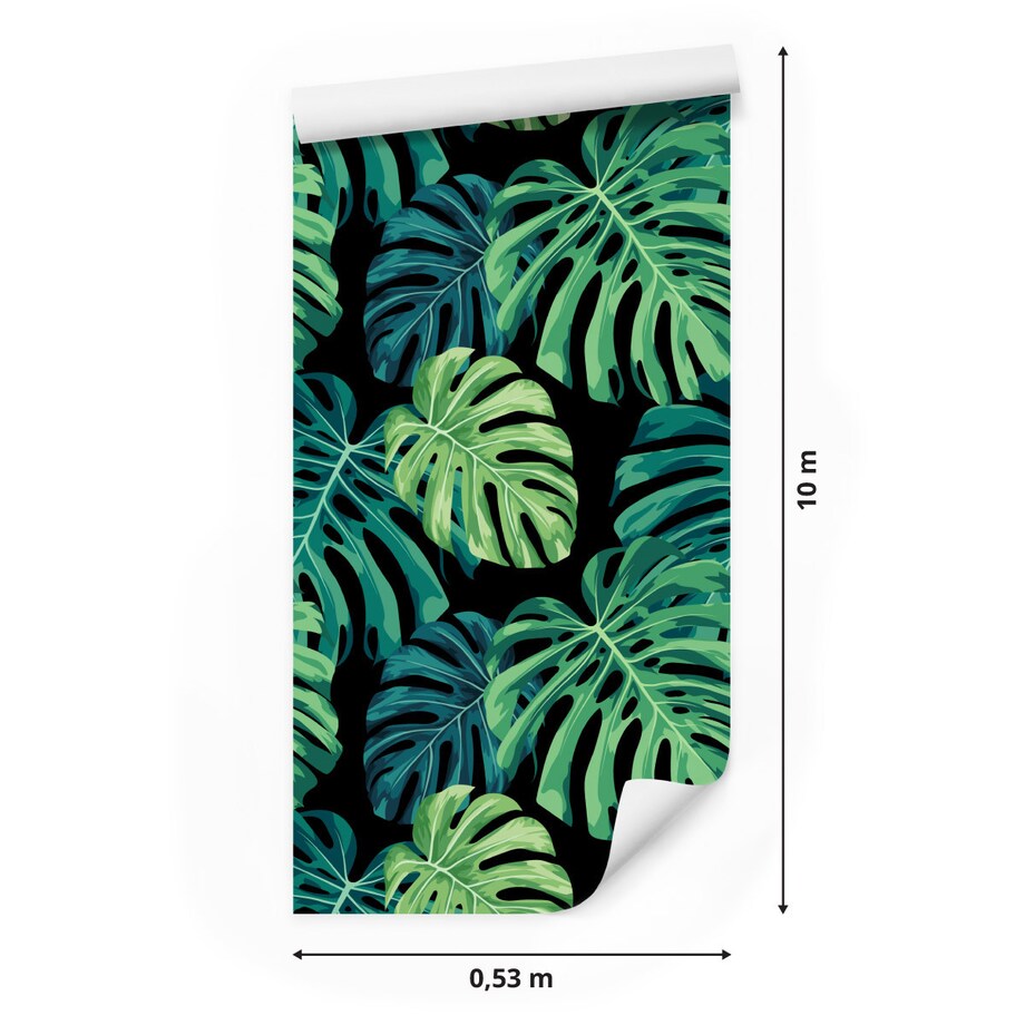 Tapeta Liście Monstery Tropikalne Rośliny