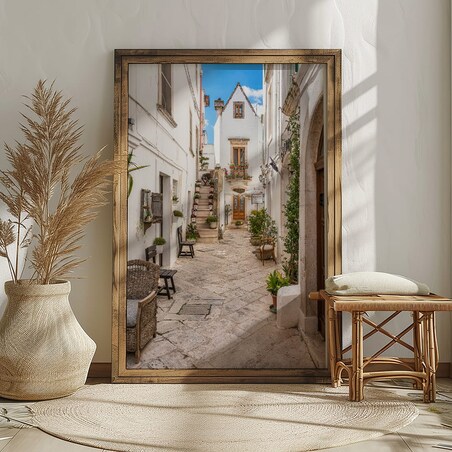 plakat locorotondo apulia 50x70