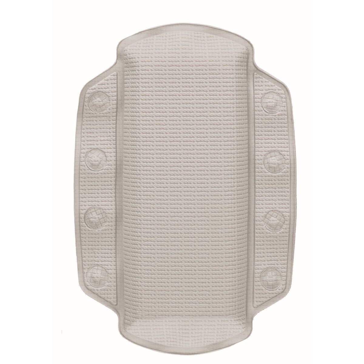 Kleine Wolke Arosa Poduszka do wanny jasny szary 32x 22 cm