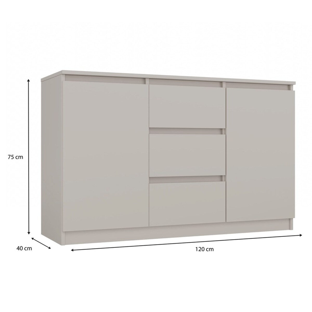 Komoda Malwa 2D3S KASZMIR