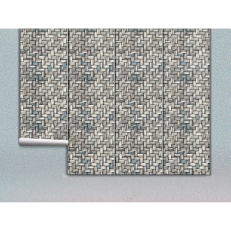 Tapeta Szara jodełka, 416x254cm