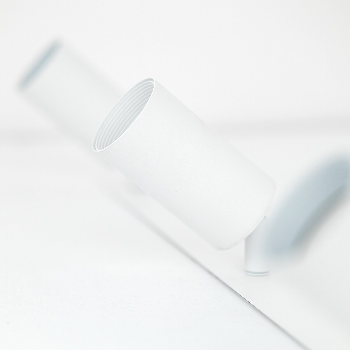Lampa podtynkowa potrójna TK Lighting AMIS WHITE 10812 – 3x GU10 regulowane spoty białe ze złotym akcentem