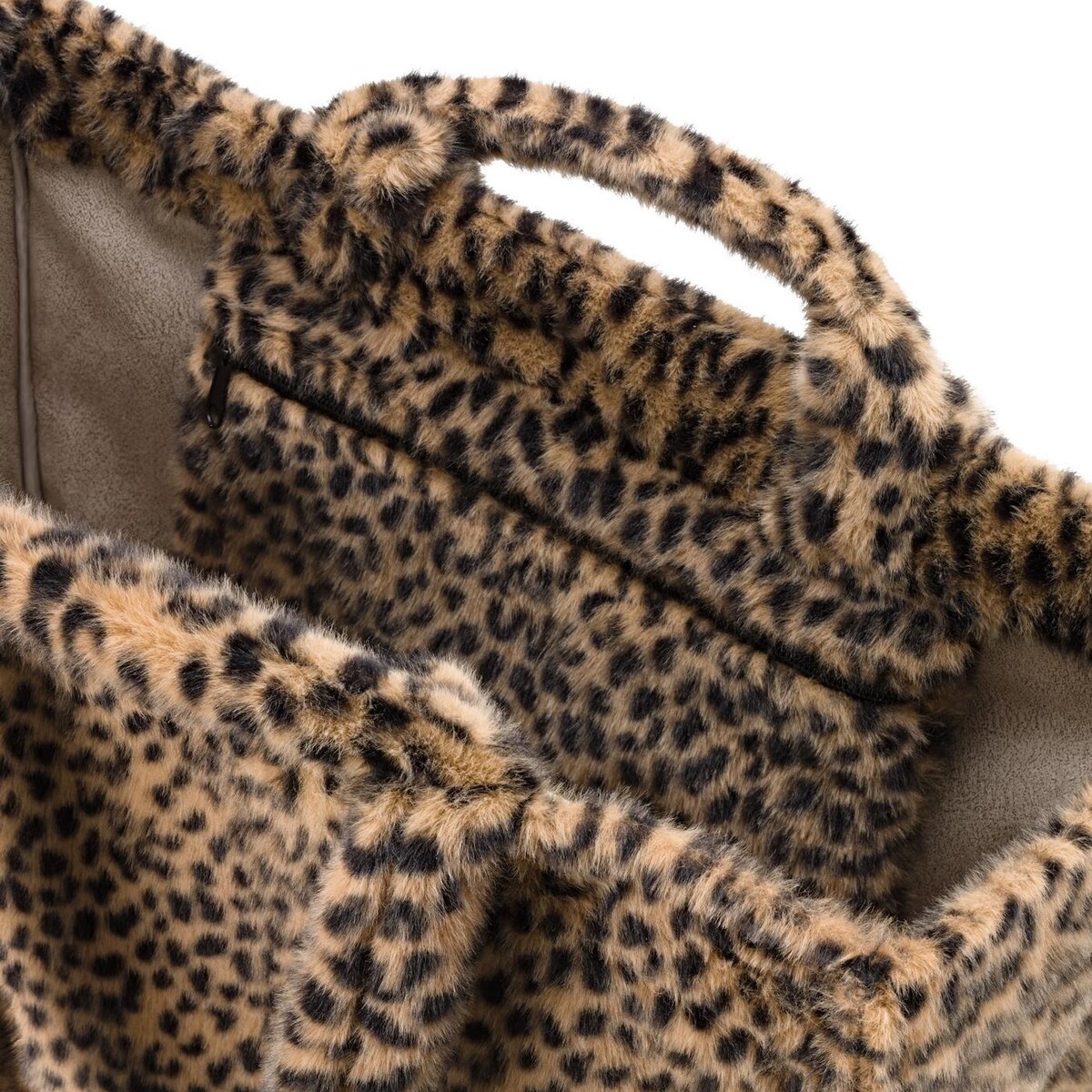 Torba SOFTSHOPPER, leo fake fur