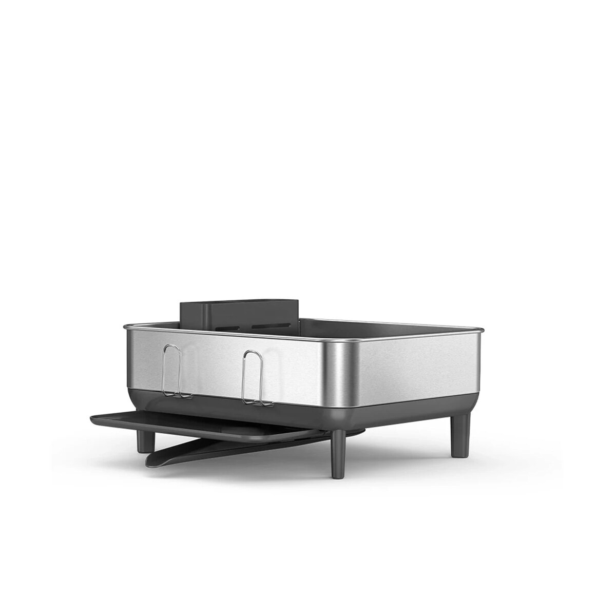 Ociekacz do naczyń COMPACT - stal nierdzewna / simplehuman