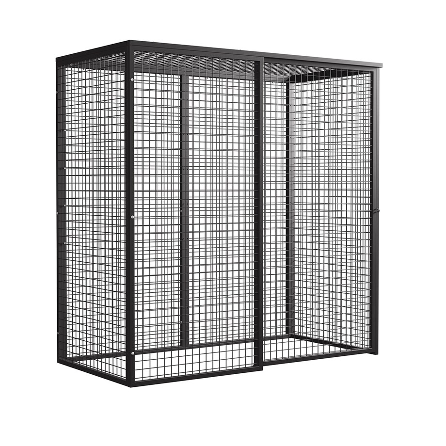 Metalowa klatka do przechowywania 200 x 100 x 200 cm