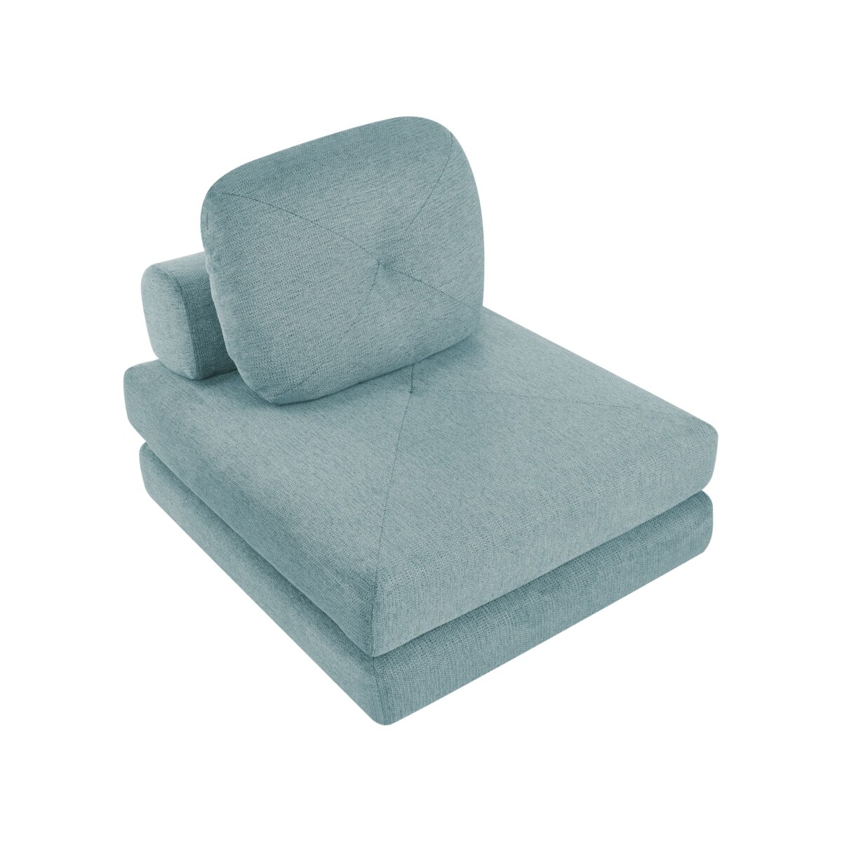 Sofa rozkładana jednoosobowa OLDEN Miętowy