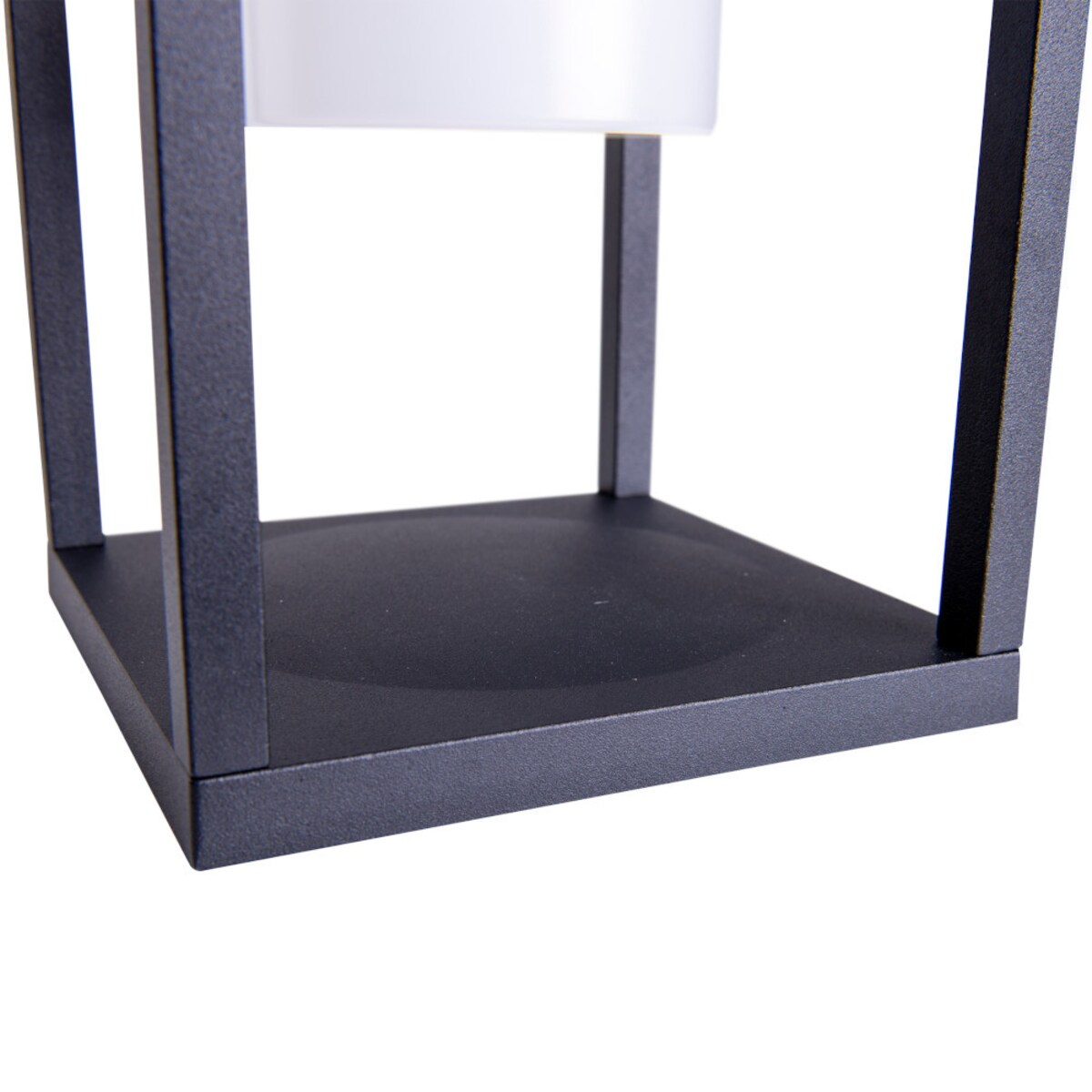 Solarna LAMPA ogrodowa 3180922 Nave metalowa OPRAWA zewnętrzna przenośna outdoor IP44 czarna