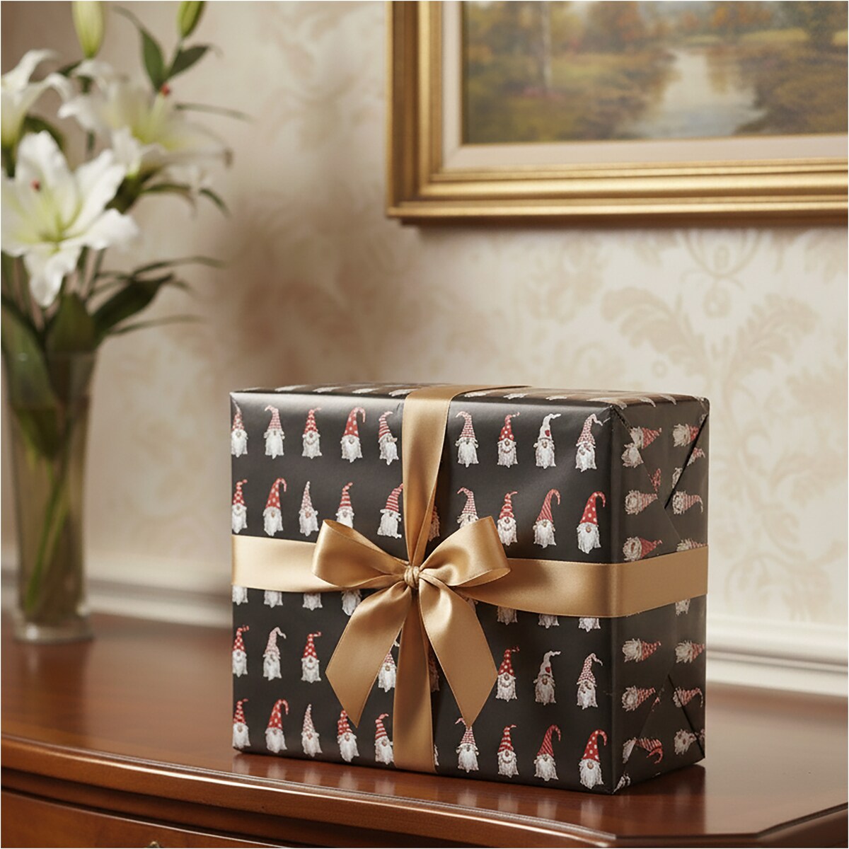 Papier do pakowania prezentów 25 METRÓW MEGAROLKA Świąteczny Do Paczek Ozdobny