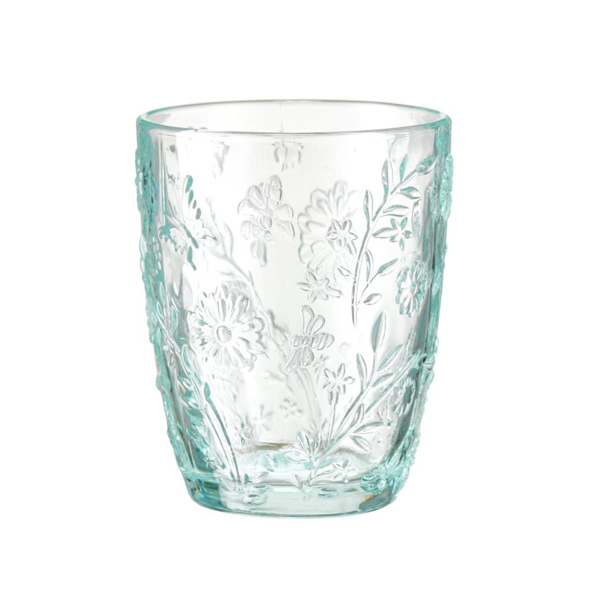 VILLA ITALIA Zestaw szklanek turkusowych 270 ml 6 sztuk MERIDA