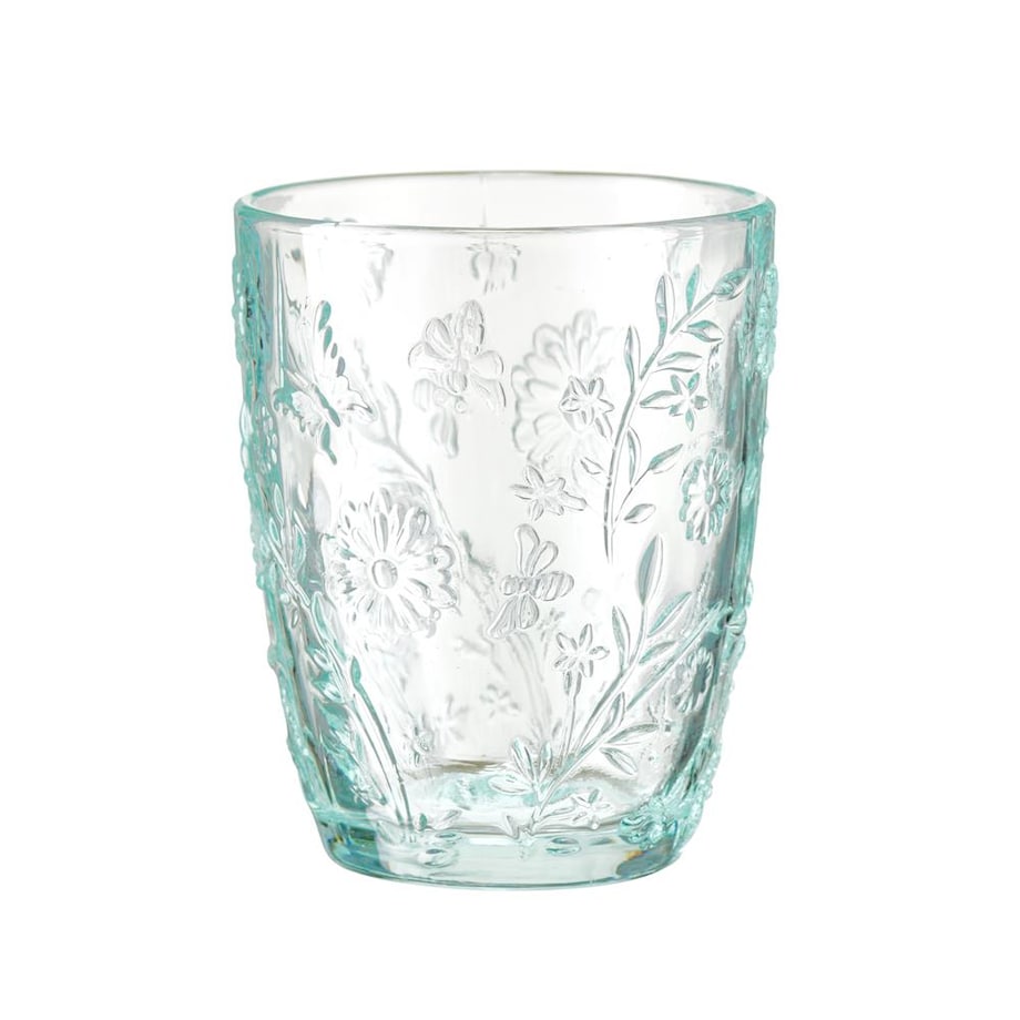 VILLA ITALIA Zestaw szklanek turkusowych 270 ml 6 sztuk MERIDA