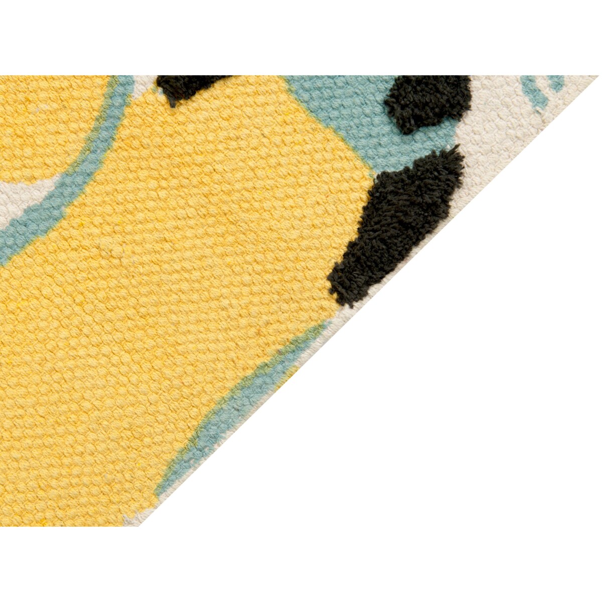 Dywan dziecięcy bawełniany motyw zwierzęcy 80 x 150 cm wielokolorowy TUTUT