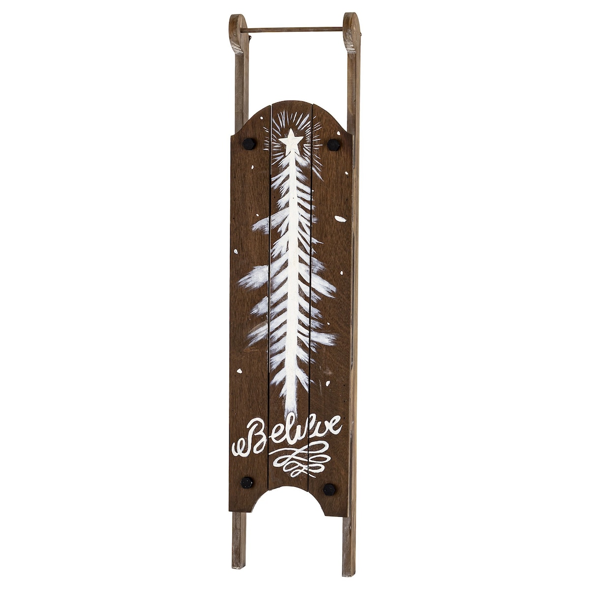 Dekoracja -sanki 90x20,5x7 cm SLEDGE-2 beżowe