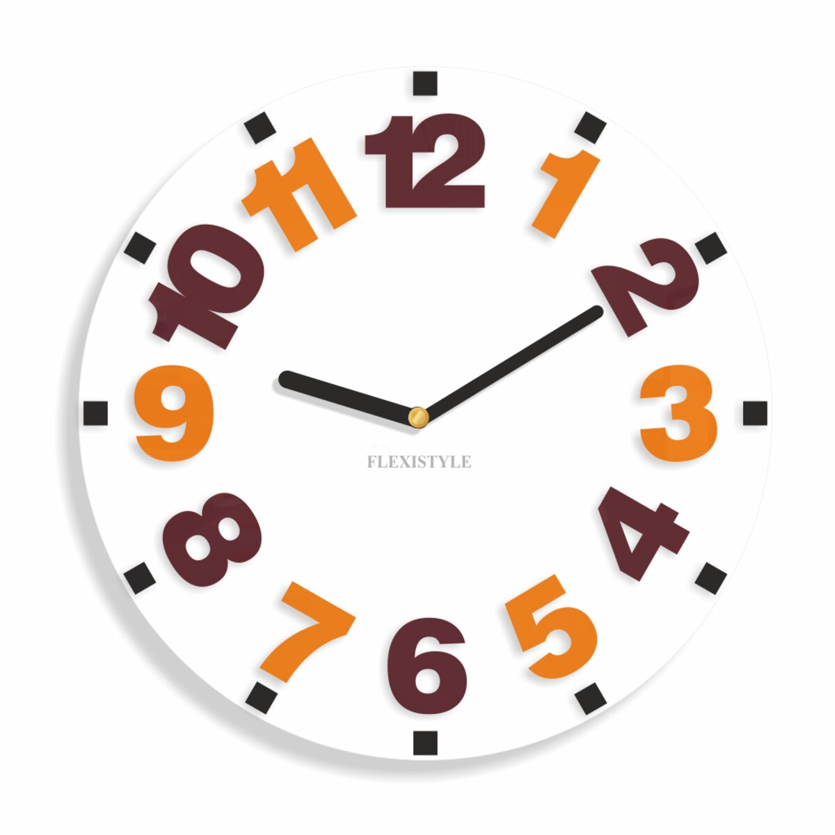 Zegar ścienny dla dzieci Numbers