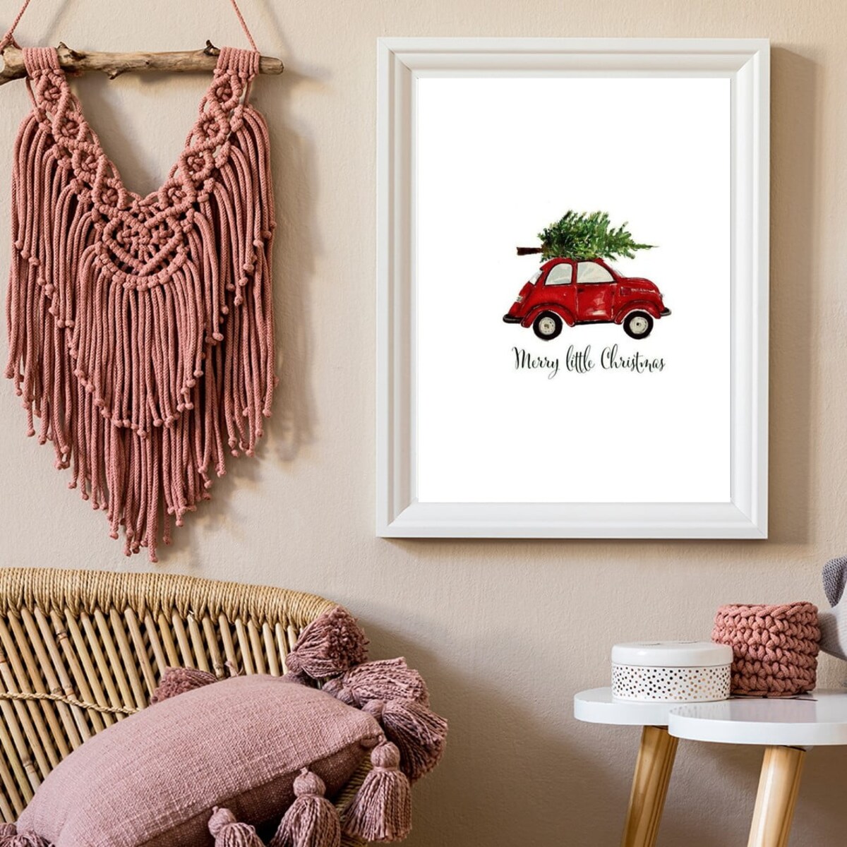 Poster Story, Plakat, Obraz - Merry Little Christmas, wymiary 50 x 70 cm