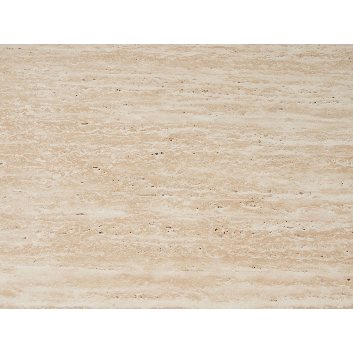 Stół do jadalni rozkładany MORAINE Efekt trawertynu 120 cm 120/160 cm