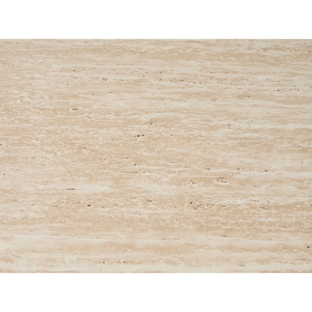 Stół do jadalni rozkładany MORAINE Efekt trawertynu 120 cm 120/160 cm