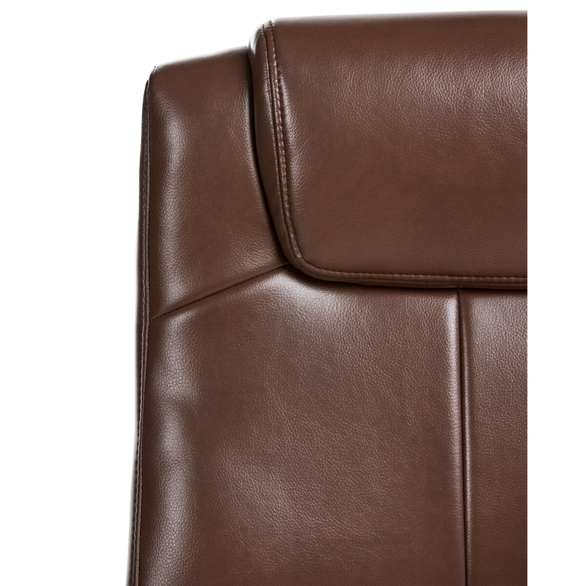 Fotel biurowy WINNER Ekoskóra Brązowy