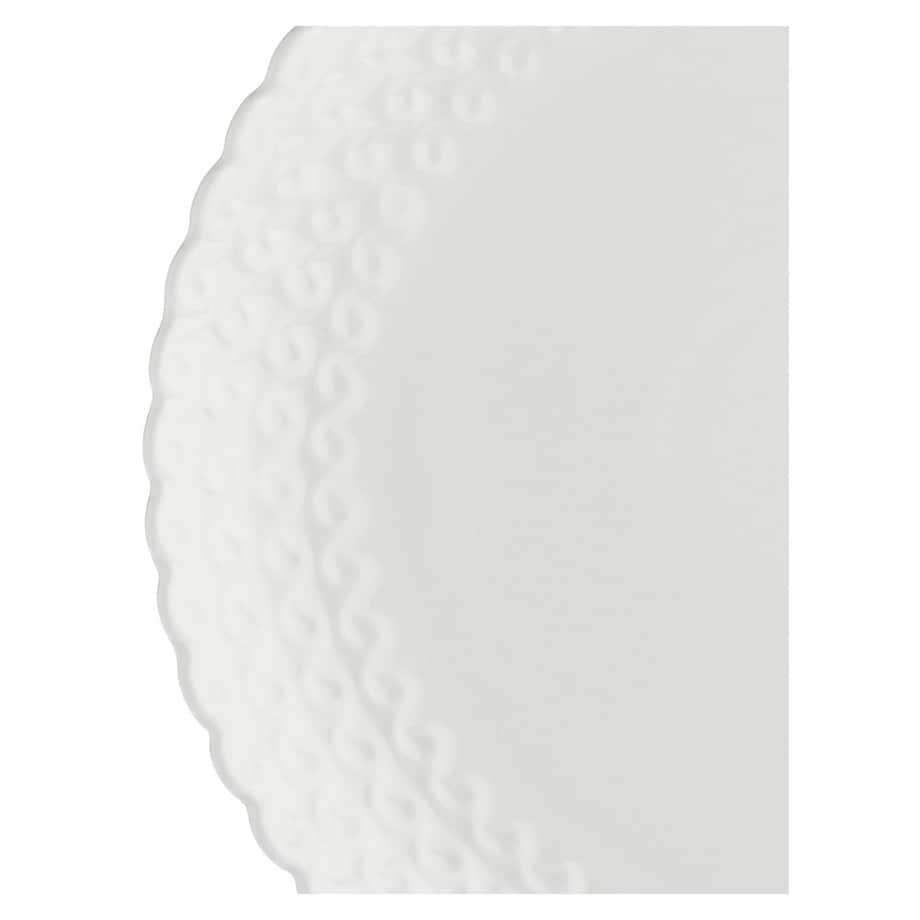 Zestaw 6 talerzy do sałatek Momenti - Biały, 22 cm