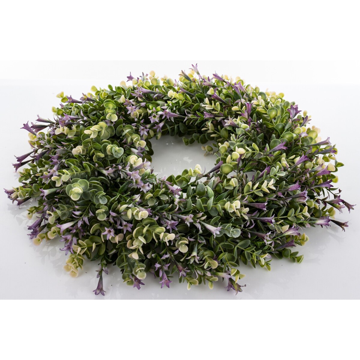 Wianek wiosenny Ø 45 cm PRIMAVERA żółto-zielony-fiolet