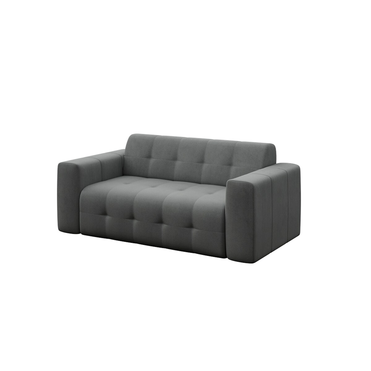 Sofa 2 osobowa Tuil srebrnoszara