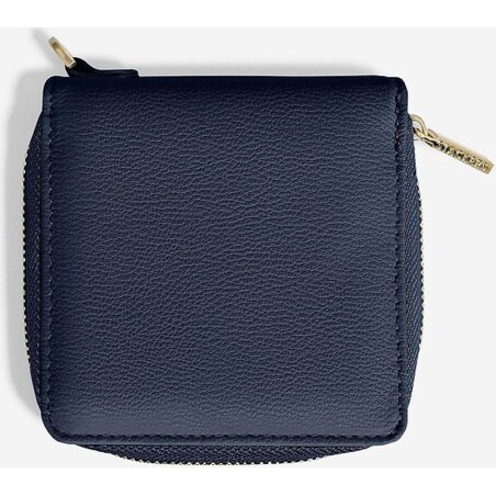 Pudełko podróżne na biżuterię z miejscem na pierścionki Stackers Pebble małe czarne