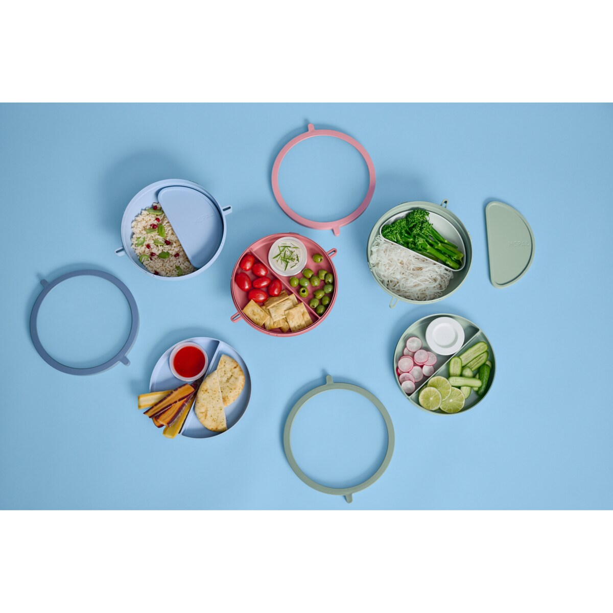 Miska Lunch Box z pokrywką Vita Nordic Sage 105830094700