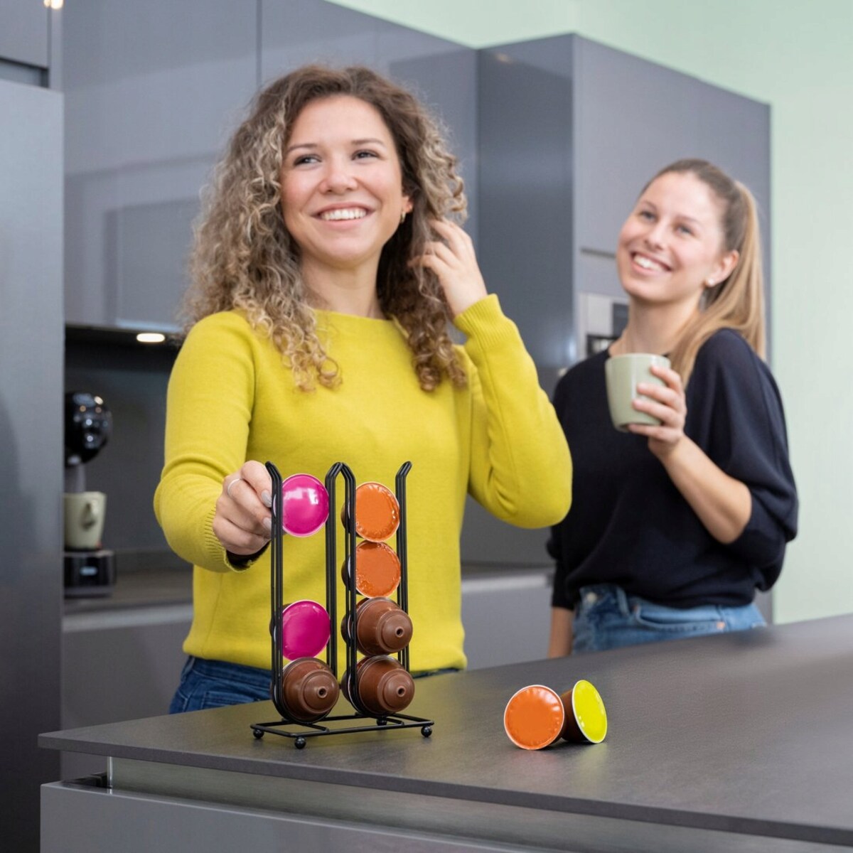 XAVAX Stojak na kapsułki do kawy Dolce Gusto, 16 kapsułek BARISTA