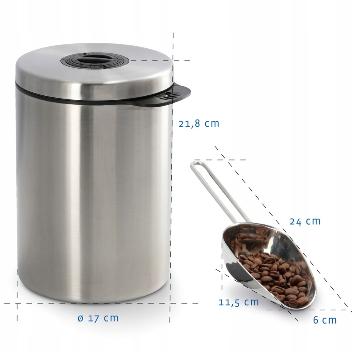 XAVAX Pojemnik kuchenny do kawy, herbaty + miarka