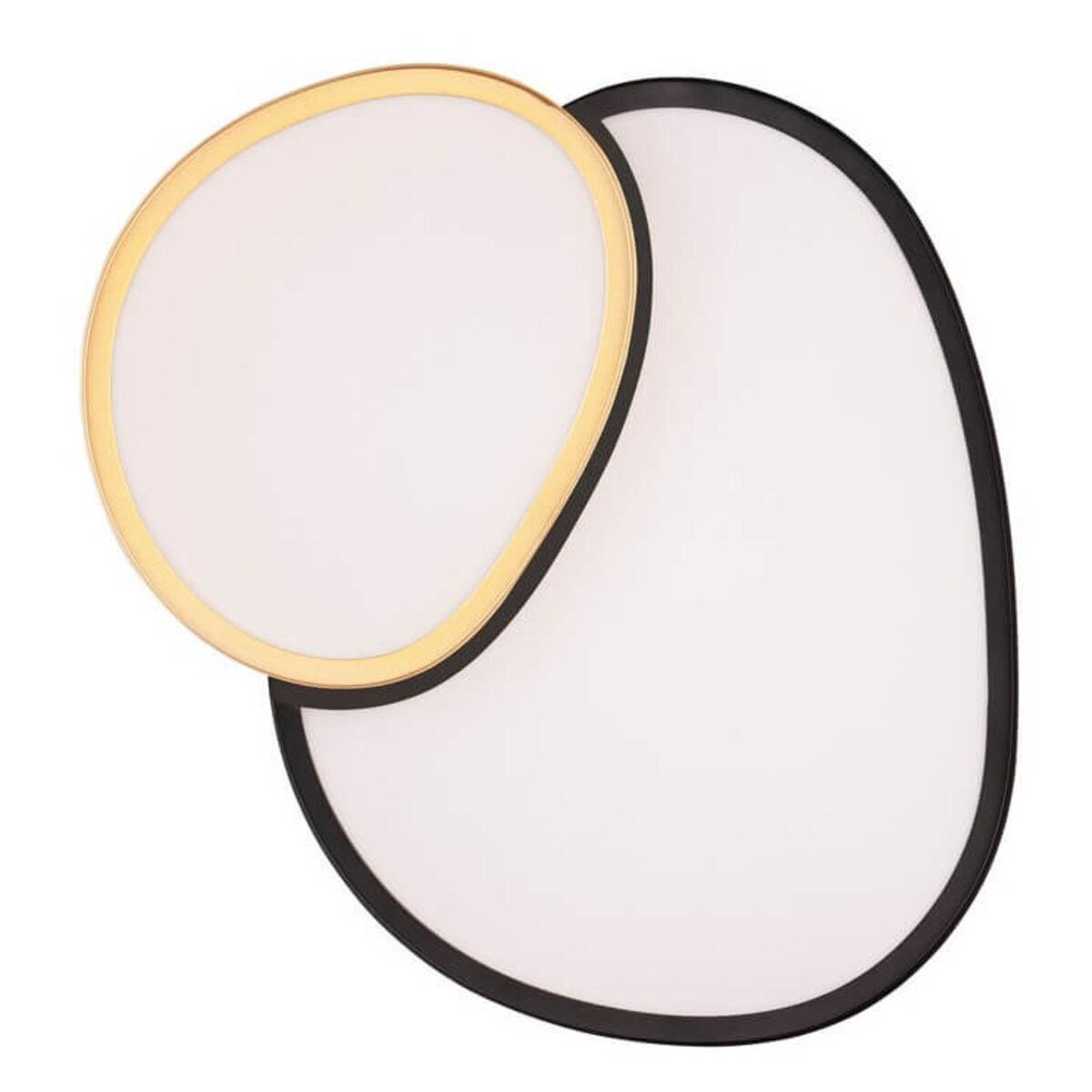 Salonowa lampa sufitowa Rise 647510280 Trio LED 21W 2700-6500K czarna złota biała