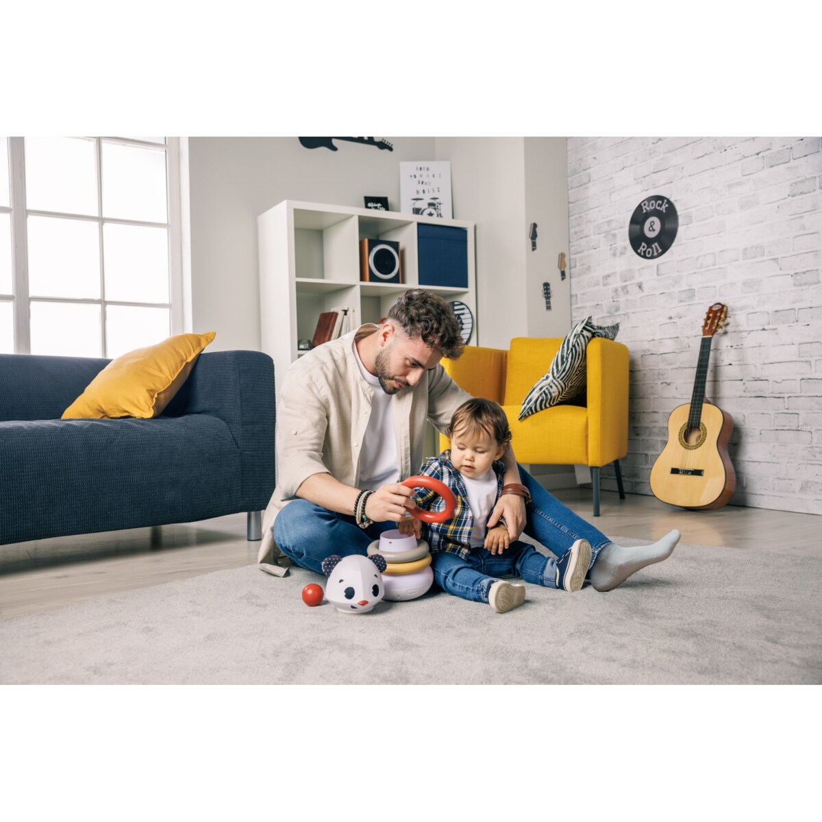 Sorter interaktywny - Miś Panda - Tiny Rockers