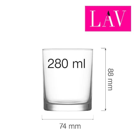 Szklanka do whiskey Liberty 280 ml, LAV
