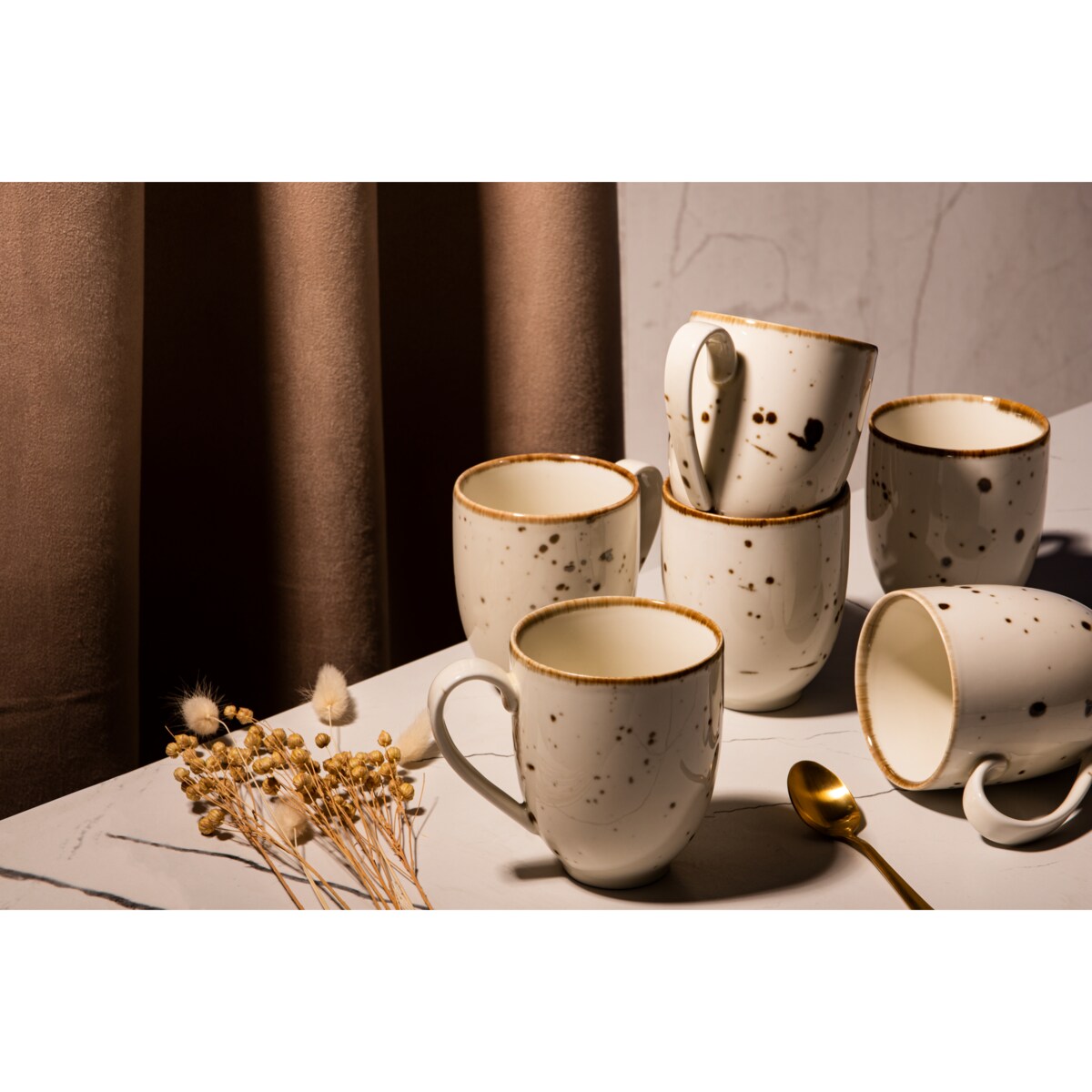 Konsimo ALUMINA Kubek 6szt.