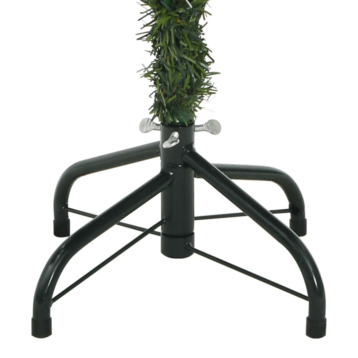 vidaXL Sztuczna choinka na zawiasach, z szyszkami i jagodami, 150 cm