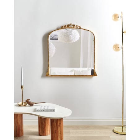 Lustro ścienne 71 cm Złoty LIVRY