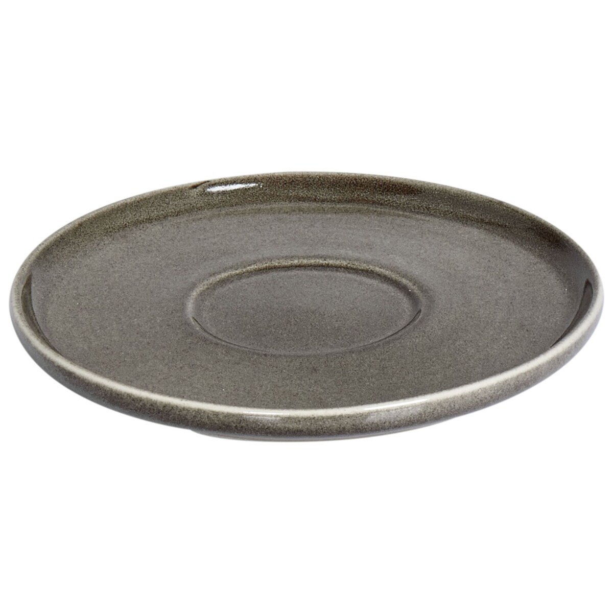 Zestaw 4 filiżanek ze spodkami COSTMARY Kamionka Szary