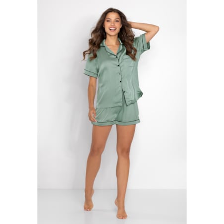 Piżama Vintage Style Sage Sage, L