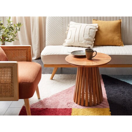 Stolik kawowy Drewno akacjowe Ciemne drewno MESILLA