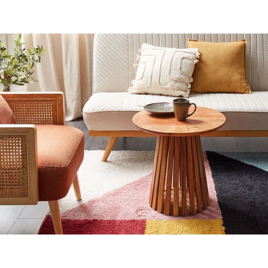 Stolik kawowy Drewno akacjowe Ciemne drewno MESILLA