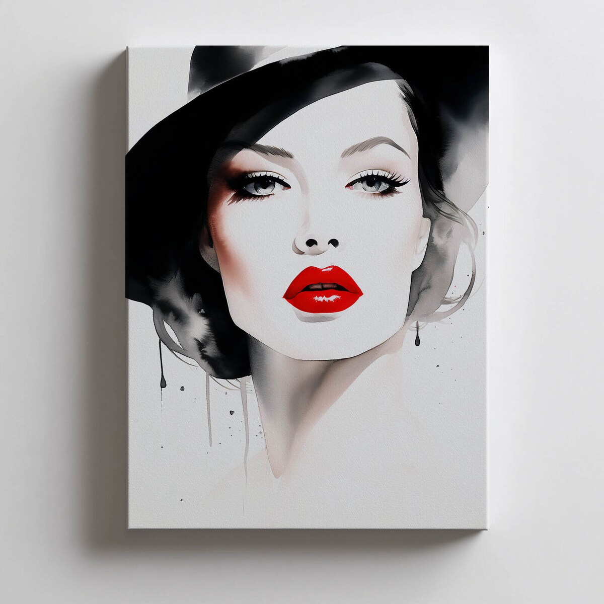 Portret Delikatności, 50x70 cm, bez ramy, płótno premium na blejtramie