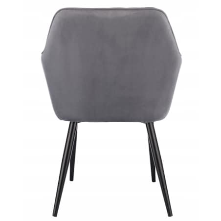 KRZESŁO welur TAPICEROWANE do jadalni PIKOWANE