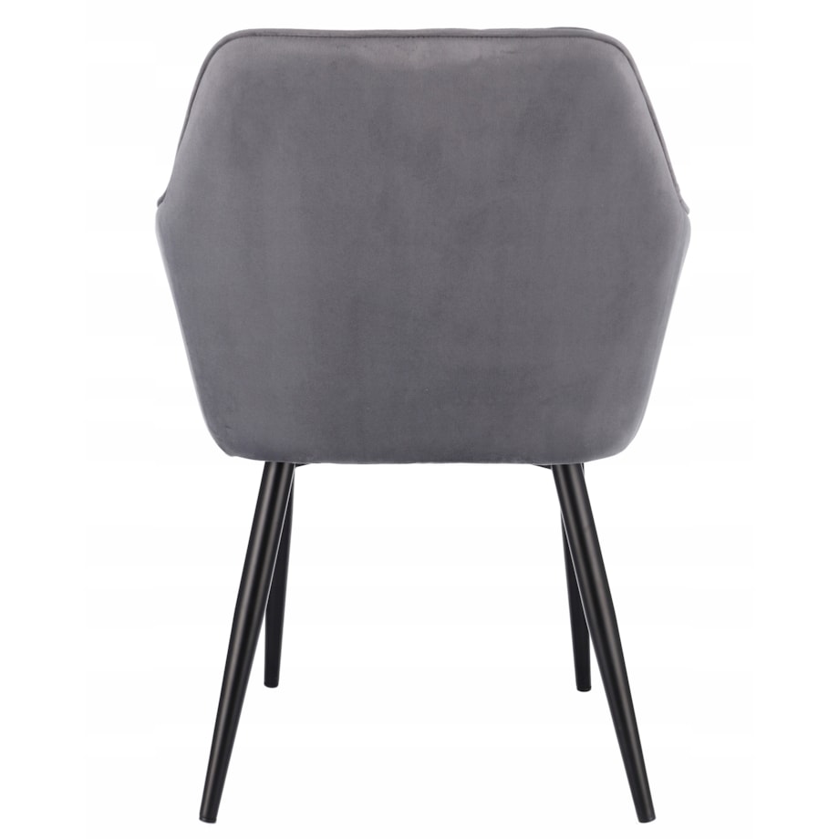 KRZESŁO welur TAPICEROWANE do jadalni PIKOWANE