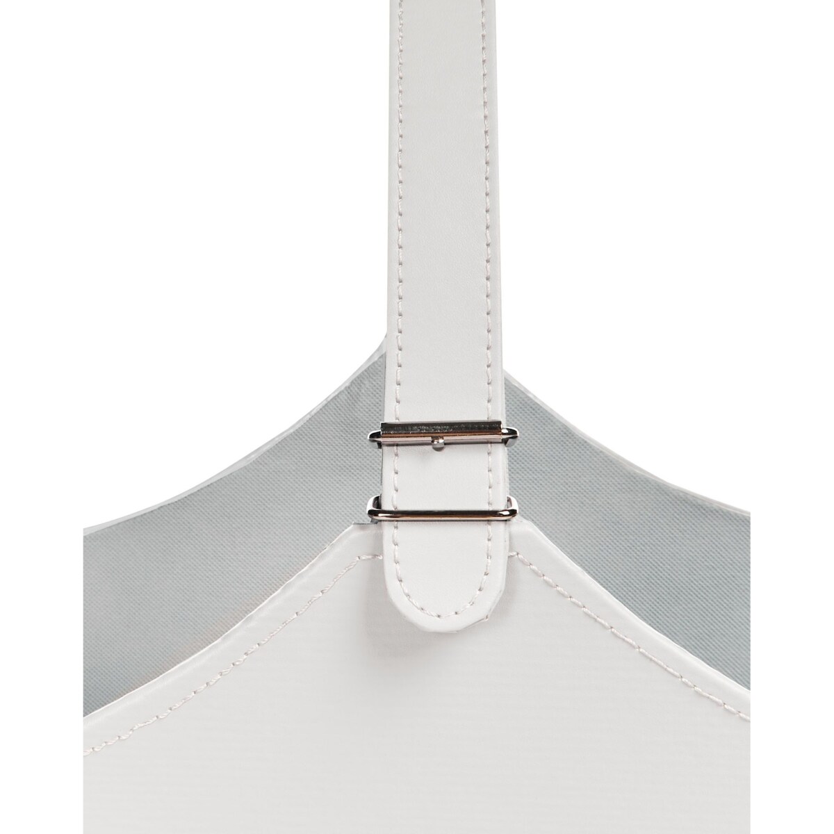 Kosz ekoskóra jasnoszary ELAM