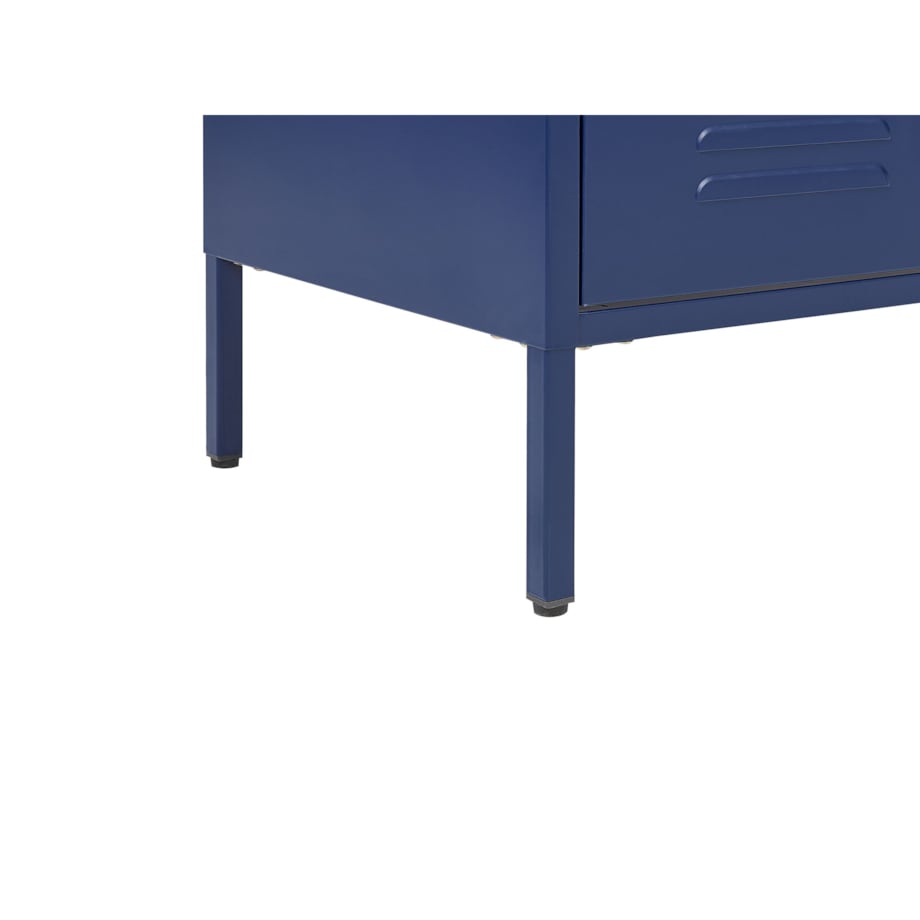 Komoda metalowa ciemnoniebieska ENAGO