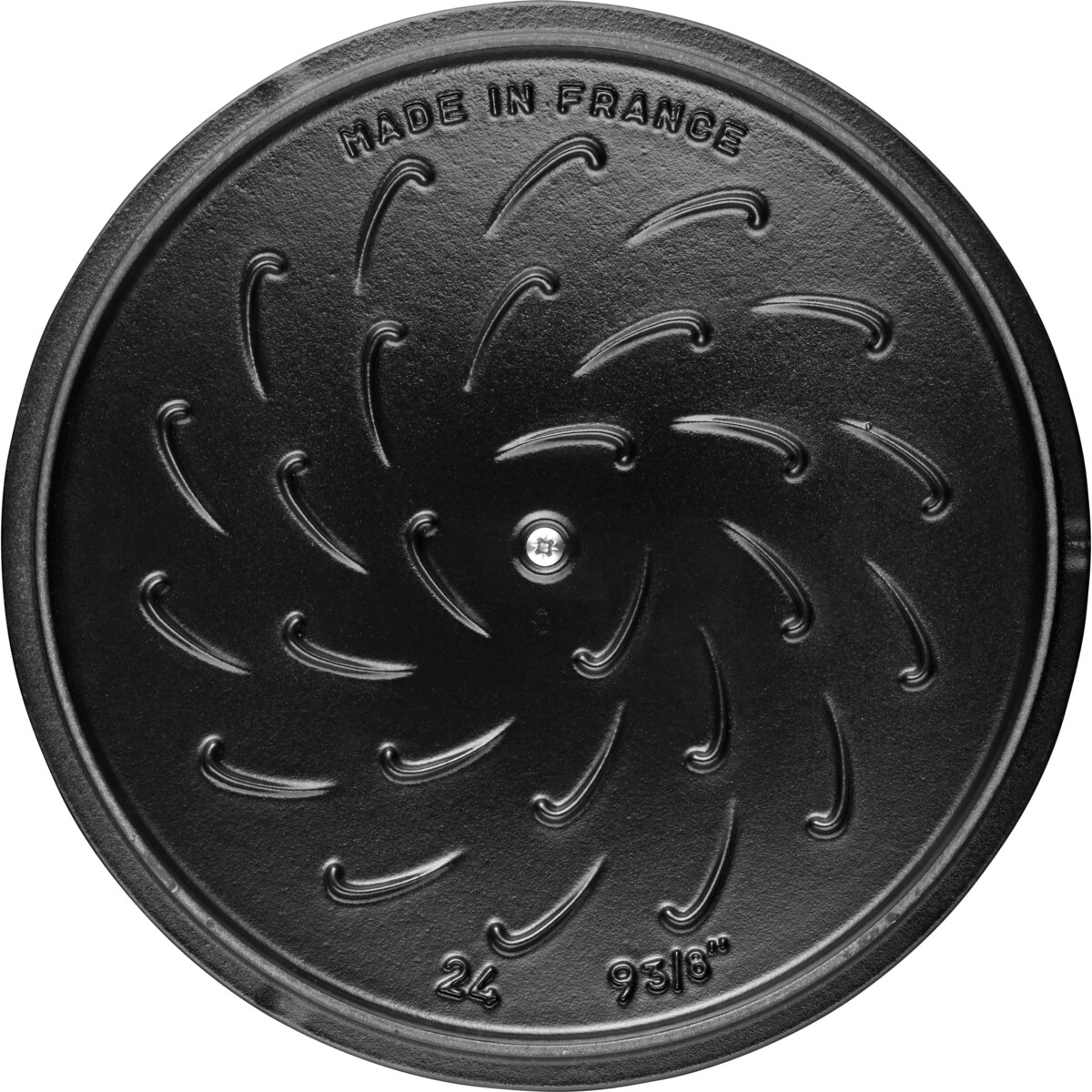 Garnek żeliwny okrągły snowflake Staub - Biały, 3.6 ltr