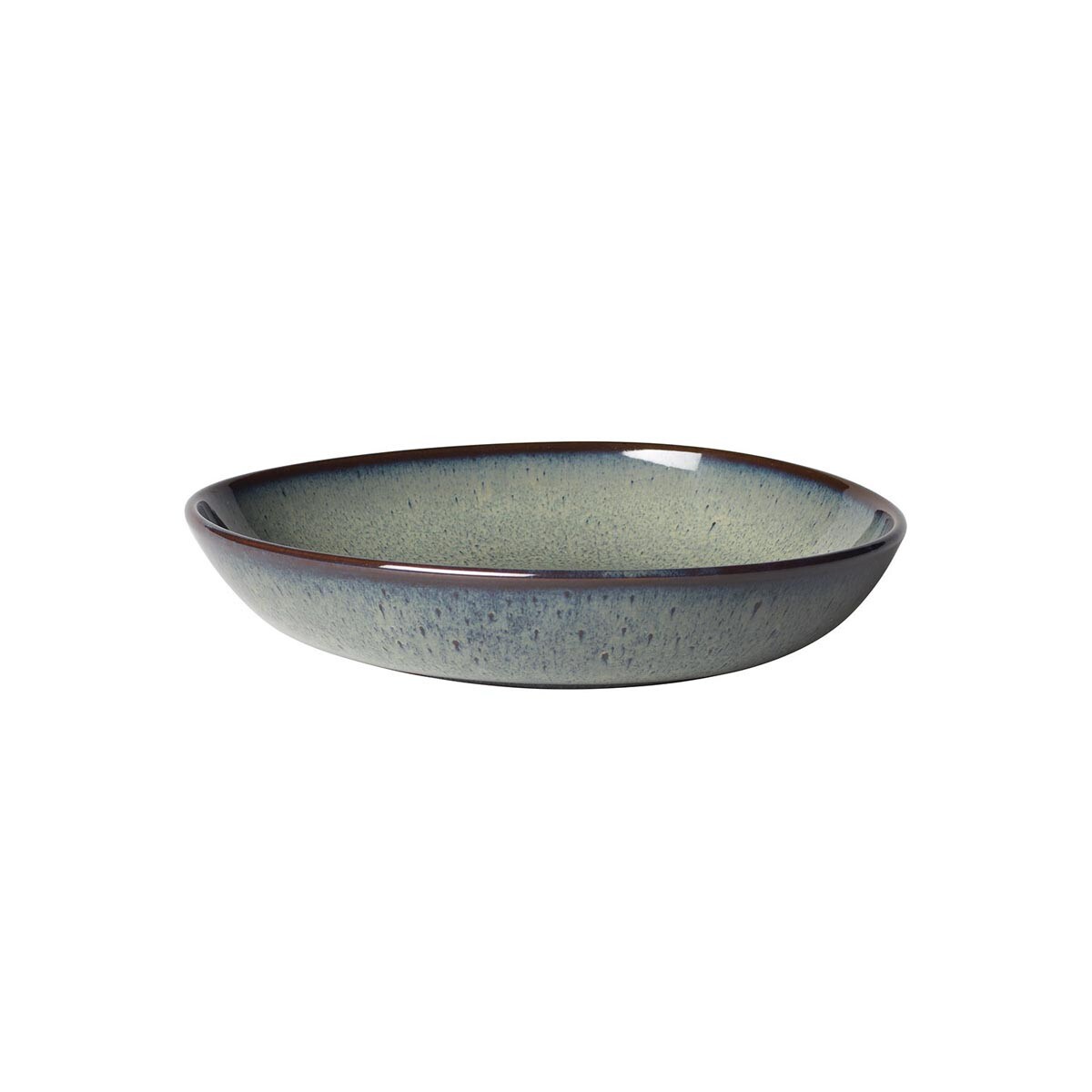 Miseczka płaska S Lave gris zielona Like, 22 x 21 x 4.2 cm, Villeroy & Boch