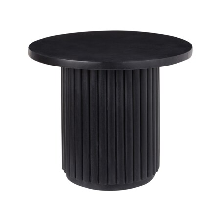 Stolik kawowy Drewno mango Czarny LEMONT