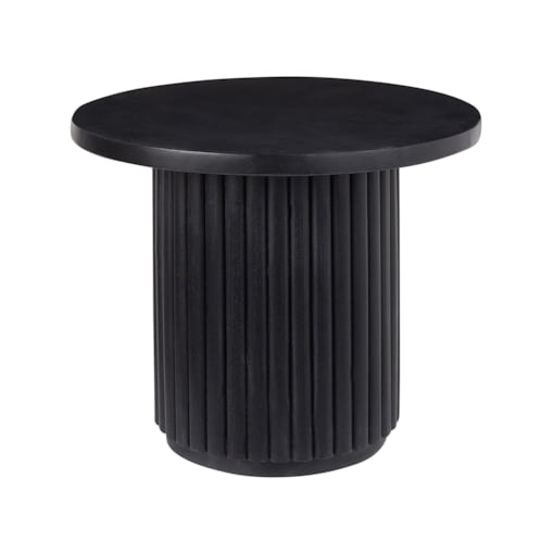 Stolik kawowy Drewno mango Czarny LEMONT