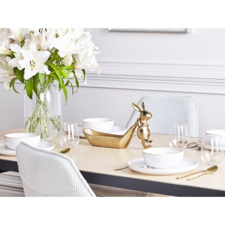 Patera dekoracyjna królik złota PROGO